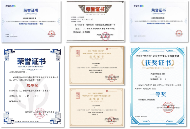 学生获奖图片